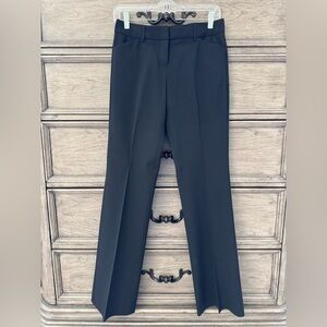 Express Black Design Studio Editor Dress Pants EUC 0 Regular Bootcut Trousers